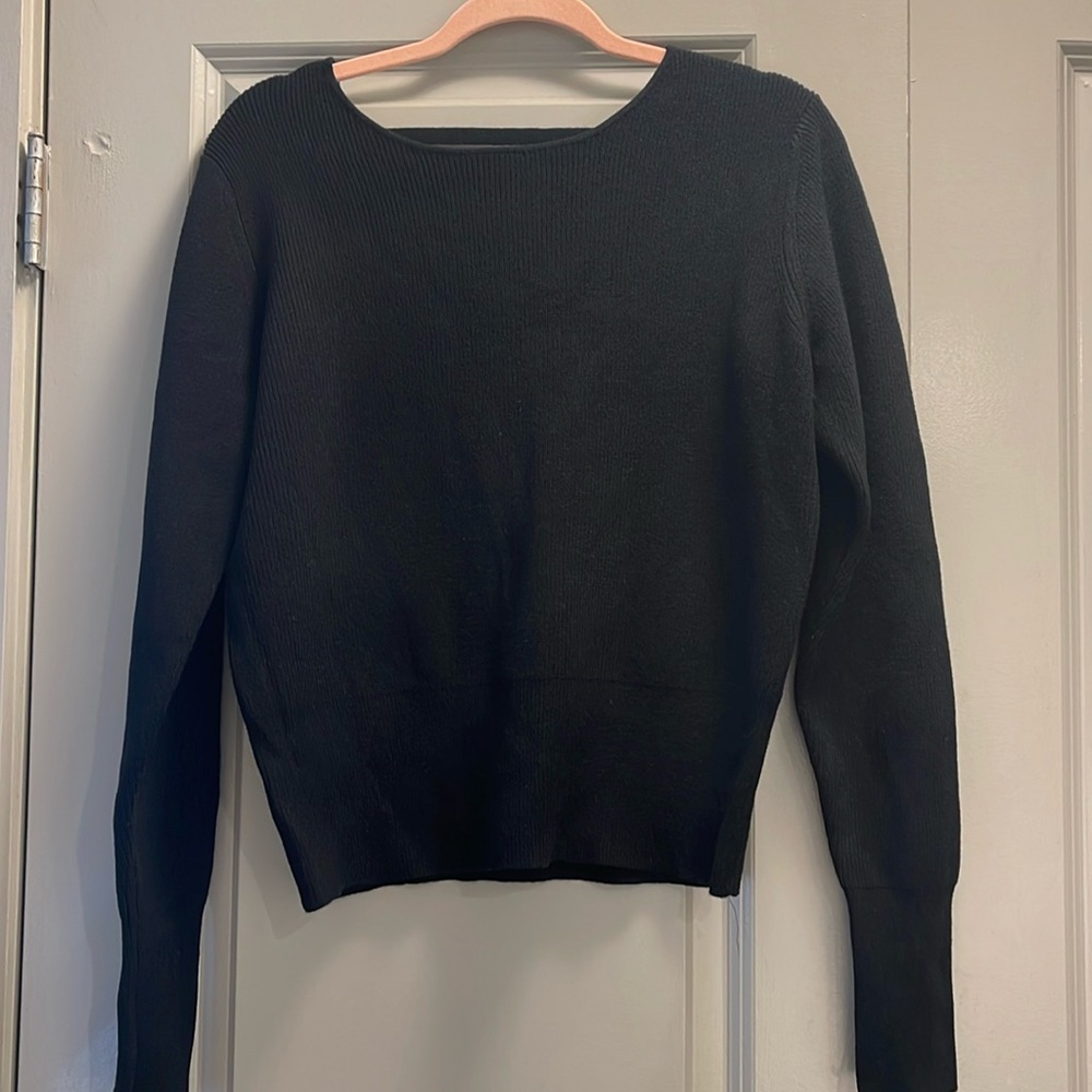 Black sweater